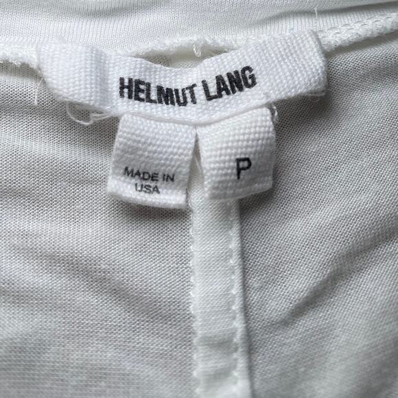 Helmut Lang - White Sheer Flowy Tank Top - Luxury XS - Picture 7 of 9